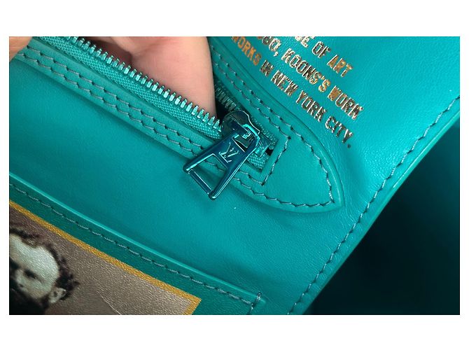 Louis Vuitton Neverfull Edición Limitada “Manet” Azul - vista 9