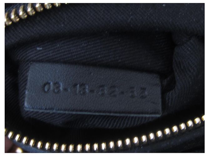 Borsa a mano Chloé Alice in pelle nera Nero - vista 13