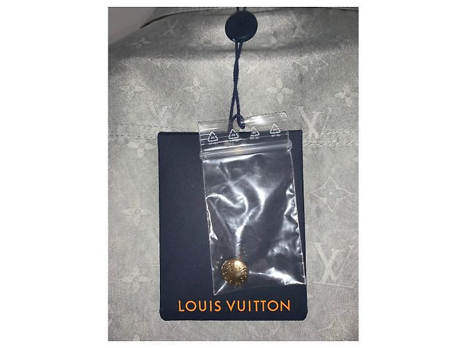 Camicia Louis Vuitton in seta lavata con monogramma - vista 7