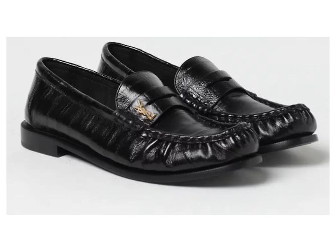 Saint Laurent Die Loafer-Mokassins aus Aalleder 15MM - Ansicht 2