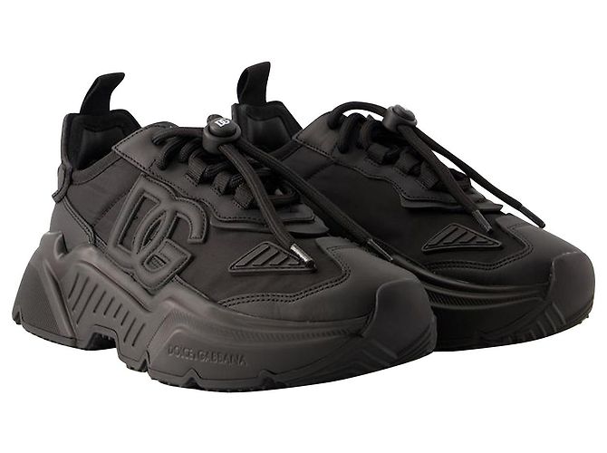 Dolce & Gabbana Sneakers Daymaster - Dolce&Gabbana - Pelle - Nera Nero - vista 2