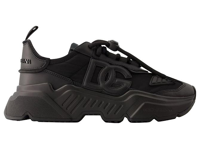 Dolce & Gabbana Sneakers Daymaster - Dolce&Gabbana - Pelle - Nera Nero - vista 4