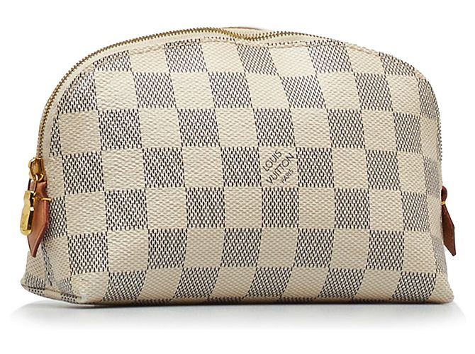 Neceser Louis Vuitton Damier Azur blanco - vista 2