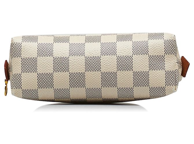 Neceser Louis Vuitton Damier Azur blanco - vista 4