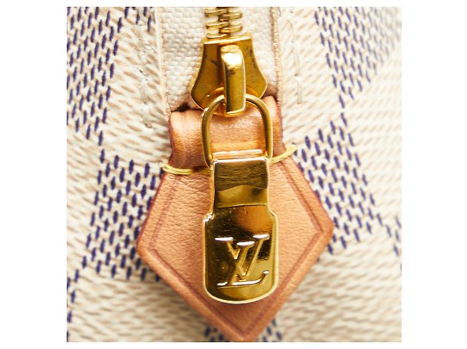 Neceser Louis Vuitton Damier Azur blanco - vista 8
