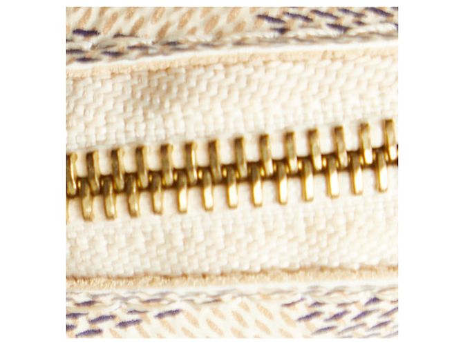 Neceser Louis Vuitton Damier Azur blanco - vista 9