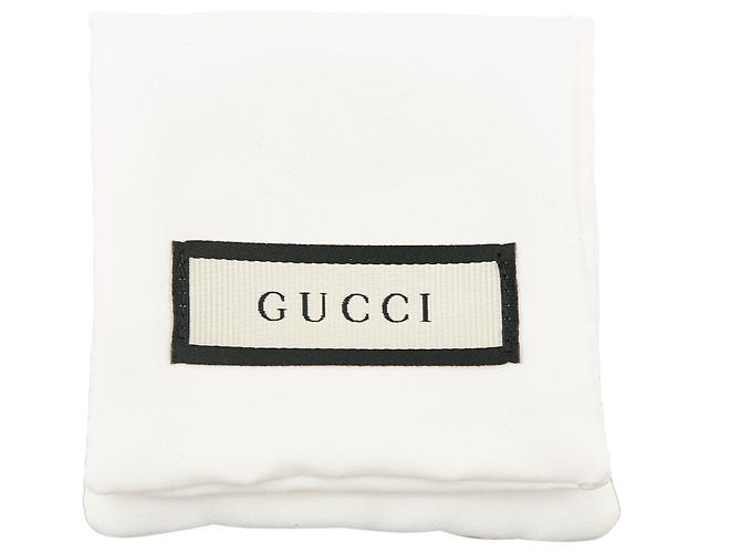 Collana con pendente a croce G quadrata in argento Gucci - vista 4