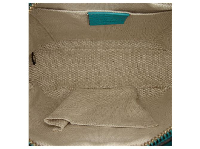 Borsa a tracolla Gucci Soho Disco piccola blu Turchese - vista 6
