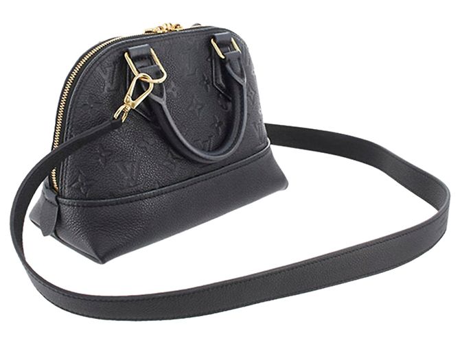 Louis Vuitton monogramma nero Empreinte Neo Alma BB - vista 3