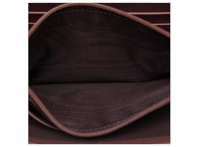 Salvatore Ferragamo Cartera larga de cuero Gancini morado de Ferragamo Púrpura - vista 5
