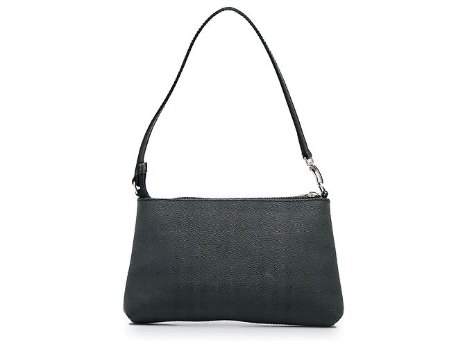 Burberry Black Smoke Check Baguette Schwarz - Ansicht 4