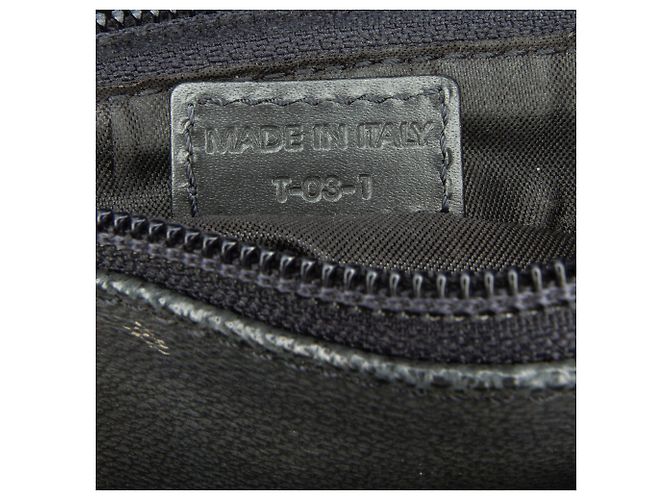 Burberry Black Smoke Check Baguette Schwarz - Ansicht 8