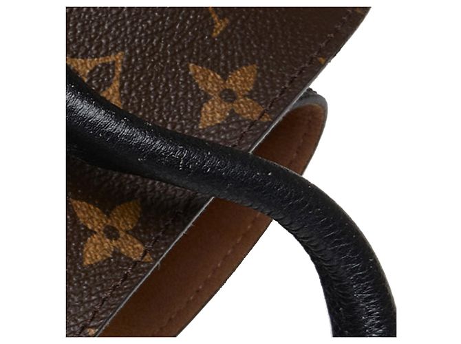 Louis Vuitton Brown Monogram Flandrin Marrone Nero - vista 14