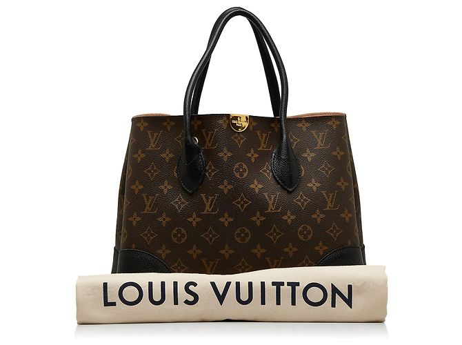 Louis Vuitton Brown Monogram Flandrin Marrone Nero - vista 17
