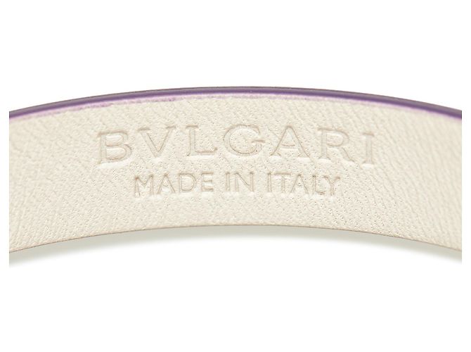 Bulgari Bracciale in pelle Bvlgari Diva viola Porpora - vista 5