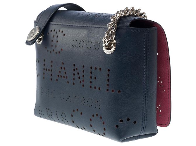 Classique Sac CHANEL en Cuir Bleu - 101611 - vue 6