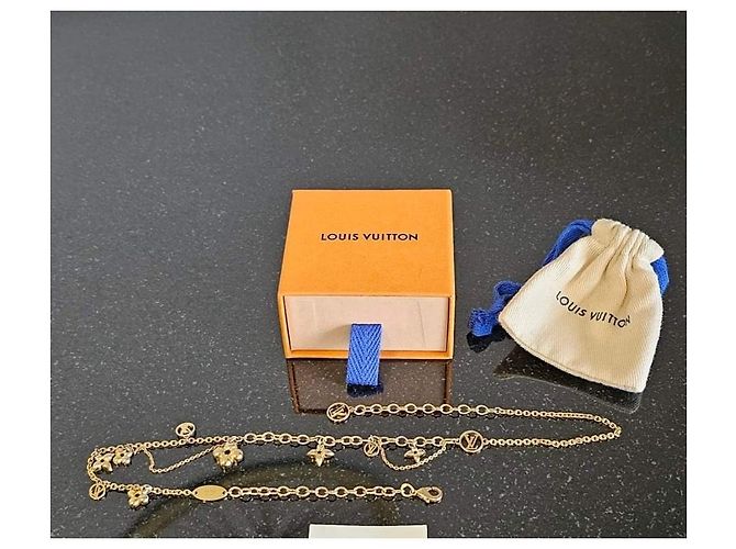 Collana Louis Vuitton Blooming Oro Metallo D'oro - vista 3