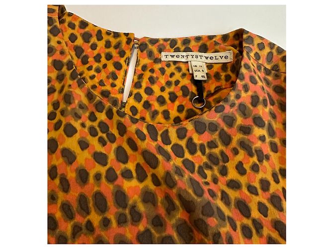 Vestido de seda Ledoyen Twenty8twelve by S.Miller Multicolor - vista 8