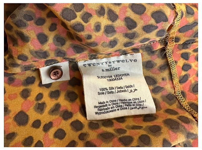Vestido de seda Ledoyen Twenty8twelve by S.Miller Multicolor - vista 9
