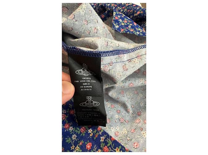 Camicia Vivienne Westwood Drunken Tailor Stampa Floreale - vista 7