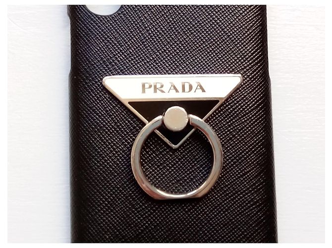 Custodia Prada iPhone 11 Saffiano Nero - vista 2
