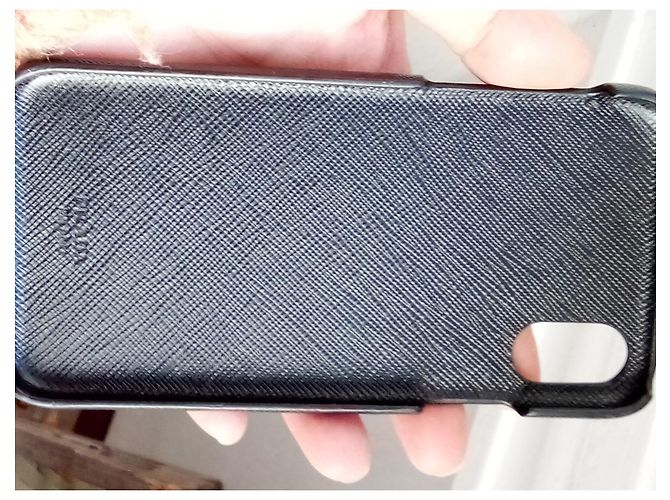 Custodia Prada iPhone 11 Saffiano Nero - vista 3