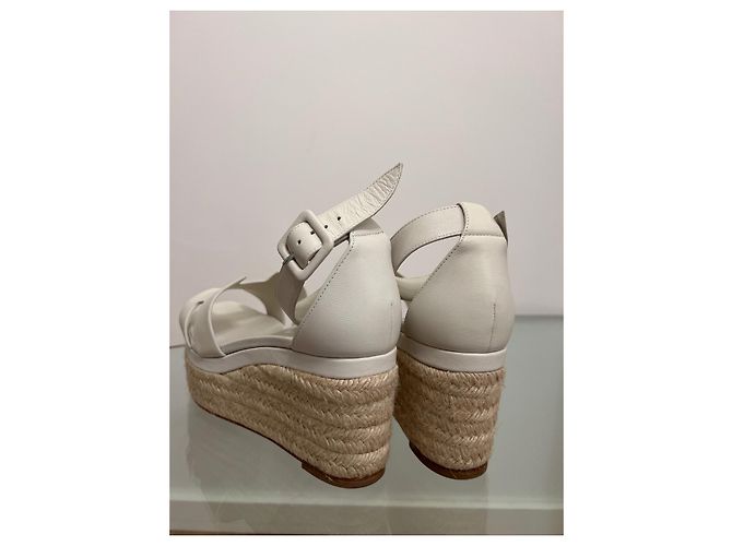 Hermès Espadrilles Eggshell - view 3