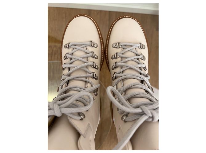 Hermès Stiefeletten Aus weiß - Ansicht 5