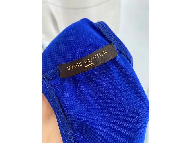 Louis Vuitton Tops T.International S Polyester Blau - Ansicht 4