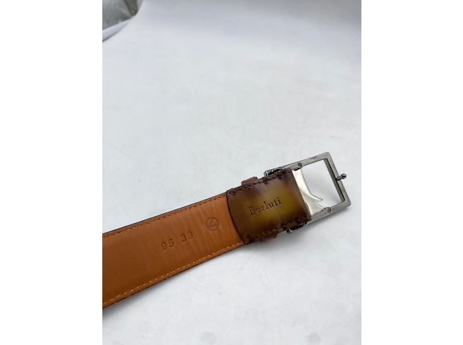BERLUTI Cinture T.cm 95 Leather - vista 4