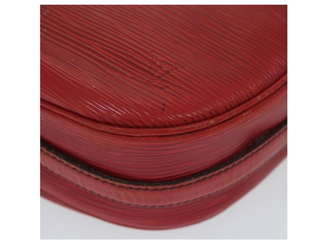 LOUIS VUITTON Epi Jeune Fille Borsa a tracolla Rossa M52157 LV Aut 60225 - vista 15