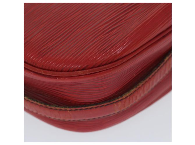 LOUIS VUITTON Epi Jeune Fille Borsa a tracolla Rossa M52157 LV Aut 60225 - vista 16