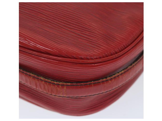 LOUIS VUITTON Epi Jeune Fille Borsa a tracolla Rossa M52157 LV Aut 60225 - vista 17