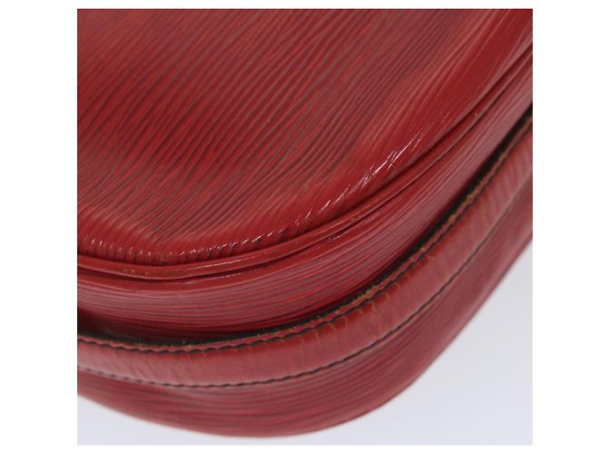 LOUIS VUITTON Epi Jeune Fille Borsa a tracolla Rossa M52157 LV Aut 60225 - vista 18