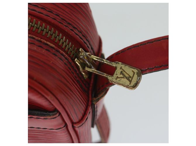 LOUIS VUITTON Epi Jeune Fille Borsa a tracolla Rossa M52157 LV Aut 60225 - vista 20