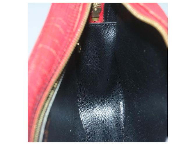 LOUIS VUITTON Epi Jeune Fille Borsa a tracolla Rossa M52157 LV Aut 60225 - vista 23