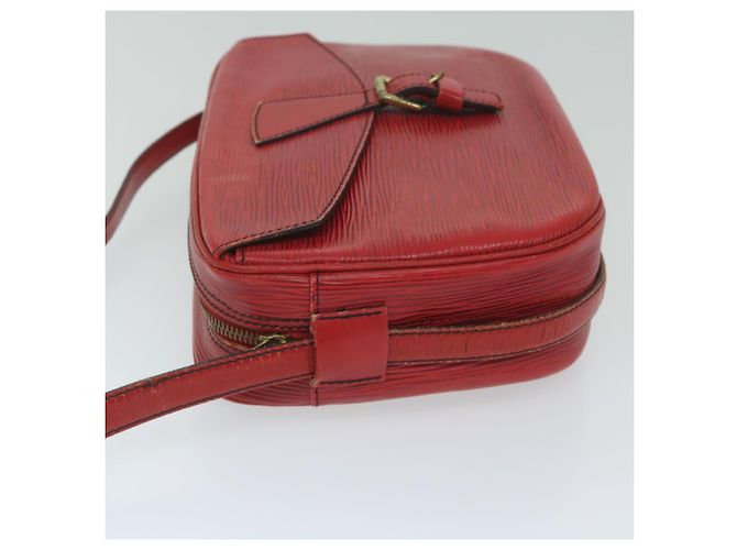LOUIS VUITTON Epi Jeune Fille Borsa a tracolla Rossa M52157 LV Aut 60225 - vista 4