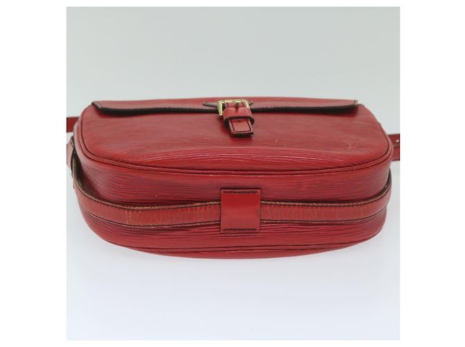 LOUIS VUITTON Epi Jeune Fille Borsa a tracolla Rossa M52157 LV Aut 60225 - vista 5