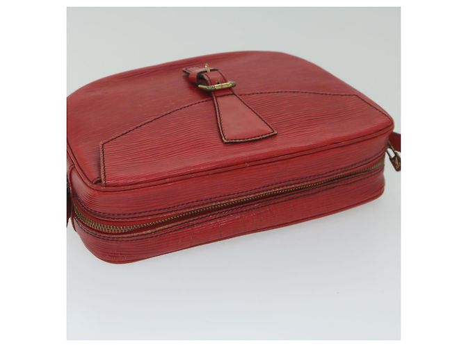 LOUIS VUITTON Epi Jeune Fille Borsa a tracolla Rossa M52157 LV Aut 60225 - vista 6