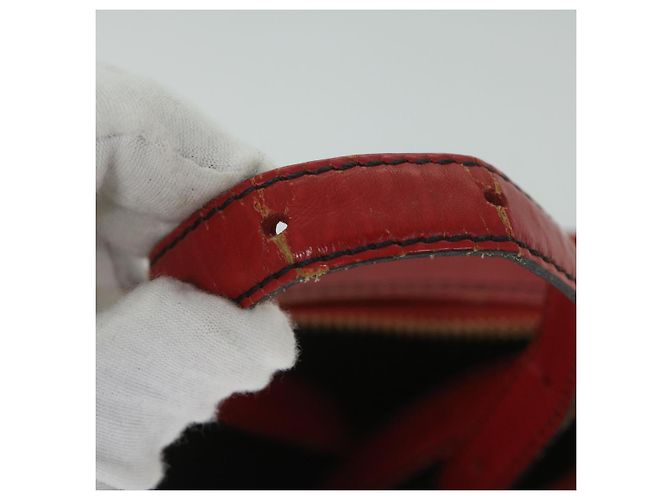 LOUIS VUITTON Epi Jeune Fille Borsa a tracolla Rossa M52157 LV Aut 60225 - vista 9