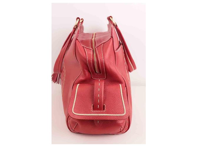 Lancel Sac de voyage en cuir - vue 4