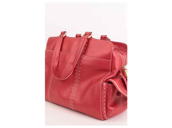 Lancel Sac de voyage en cuir - vue 5