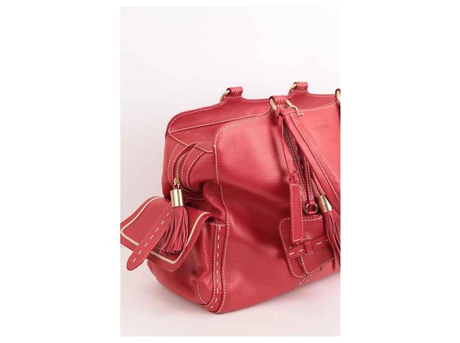 Lancel Sac de voyage en cuir - vue 6