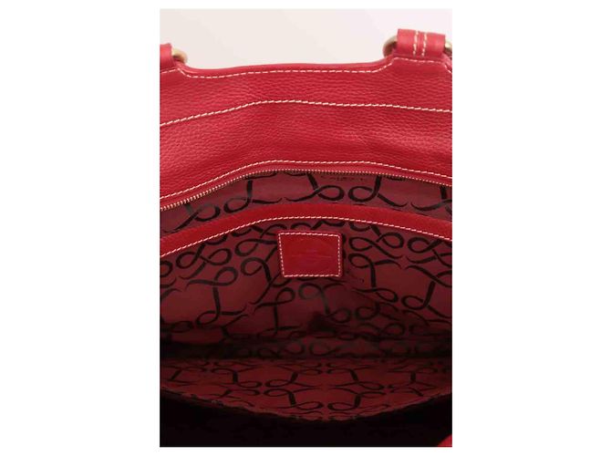 Lancel Sac de voyage en cuir - vue 8