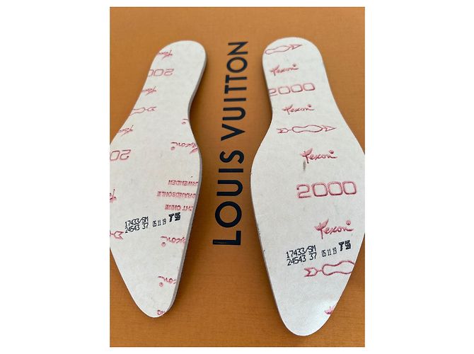 Stivaletti Louis Vuitton in gomma bianca Taglia 37 Bianco - vista 8