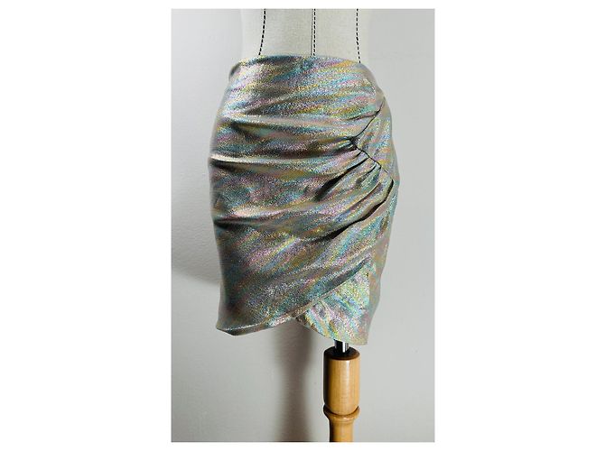 Autre Marque Falda Birgitte Herskind Zoe Disco Glitter Multicolor - vista 2