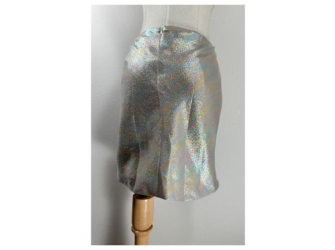 Autre Marque Falda Birgitte Herskind Zoe Disco Glitter Multicolor - vista 4