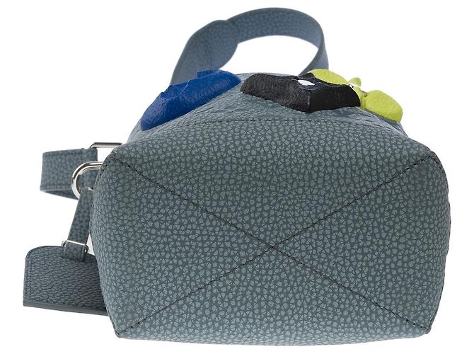 Sac LOUIS VUITTON en Cuir Gris - 101623 - vue 10