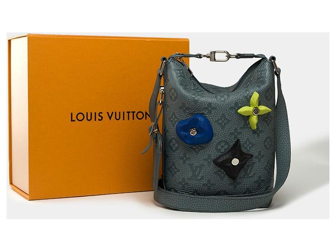 Sac LOUIS VUITTON en Cuir Gris - 101623 - vue 2