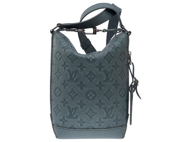 Sac LOUIS VUITTON en Cuir Gris - 101623 - vue 4